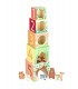 Κύβοι Στοίβαξης  woodland Orange Tree Toys