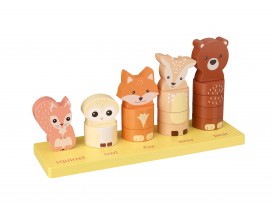 Εκμάθηση αριθμών Woodland Orange Tree Toys