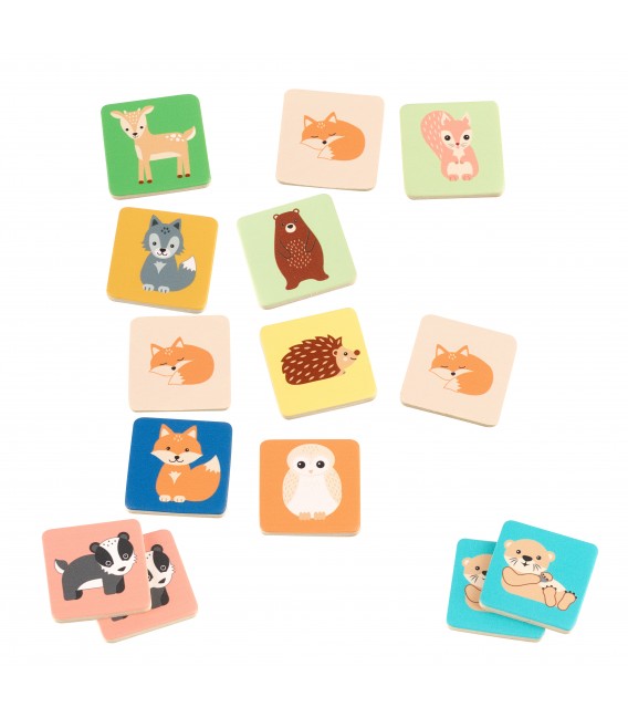 Παιχνίδι Μμνήμης Woodland (FSC®) Orange Tree Toys