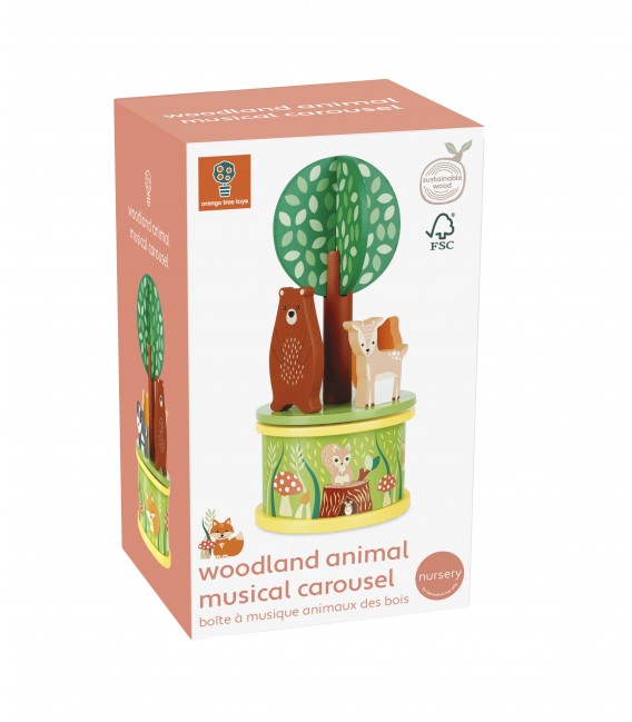 Καρουσέλ woodland Orange Tree Toys