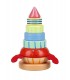 Ξύλινος κύβος στοίβαξης Καβούρι Orange Tree Toys