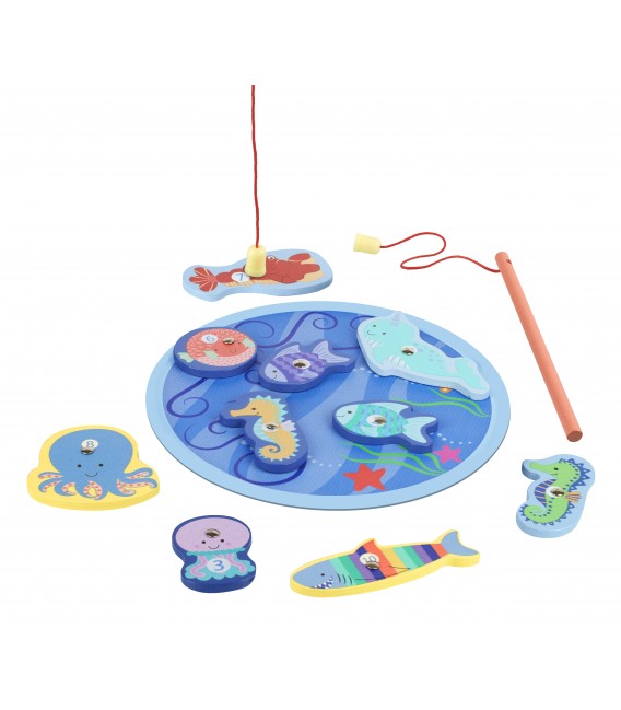 Μαγνητικό παιχνίδι ψαρέματος Orange Tree Toys
