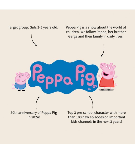 Σακίδιο PEPPA PIG Fluffy Friends