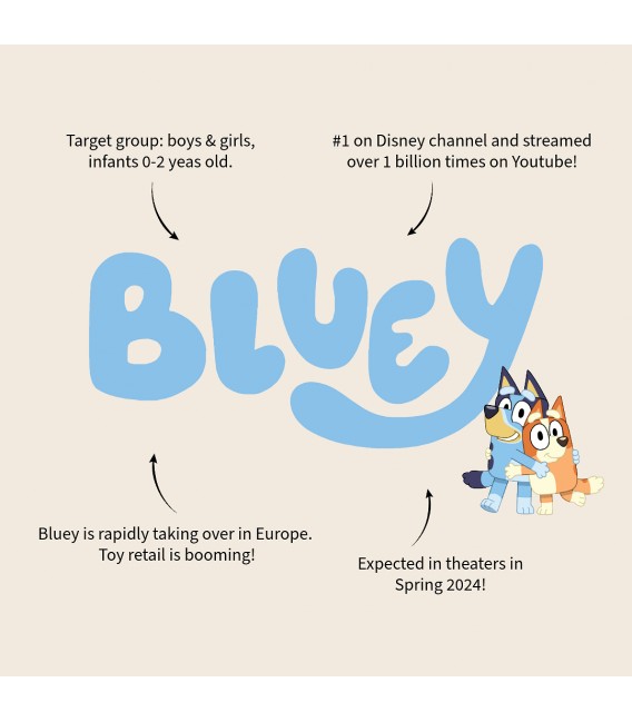 Σακίδιο BLUEY Fluffy Friends