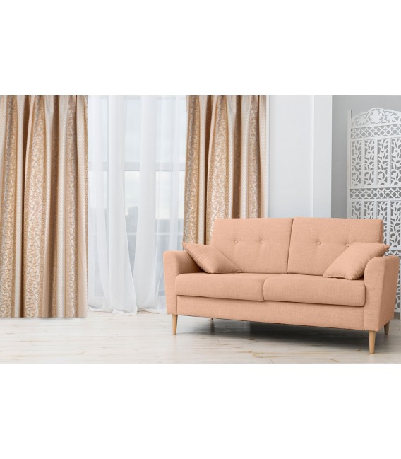Omega Home des.221Κουρτίνα Ζακάρ (1φύλλο) 145x270