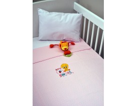 Baby Looney Tunes des.26 Κουβέρτα Πικέ Αγκαλιάς