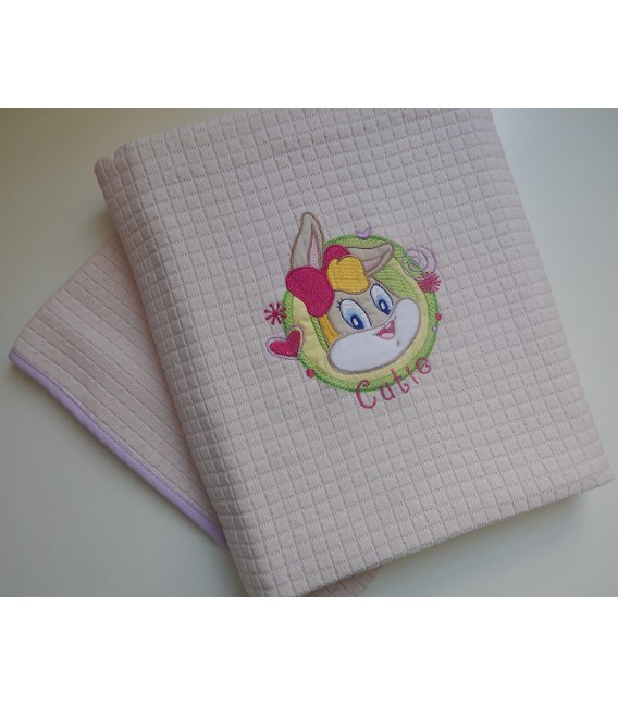 Baby Looney Tunes des.32a Κουβέρτα Πικέ Αγκαλιάς