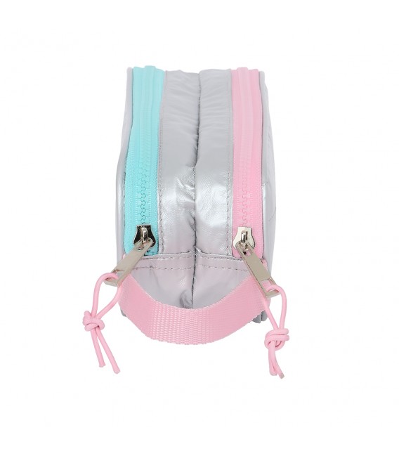 Κασετίνα Με Δύο Θήκες BENETTON Silver