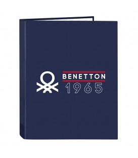 Φάκελος Κλασέρ Με 4 Κρίκους BENETTON Varsity