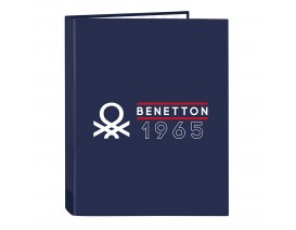 Φάκελος Κλασέρ Με 4 Κρίκους BENETTON Varsity