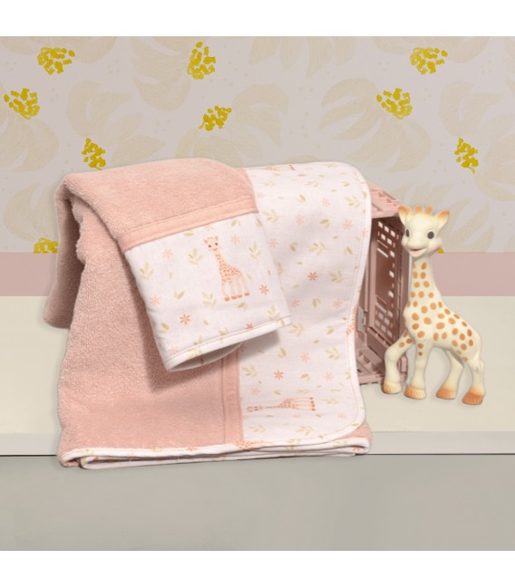 Σετ πετσέτες 2 τεμ 30x50 & 70x120 450 γρμ/τμ Sophie La Girafe σχ 502