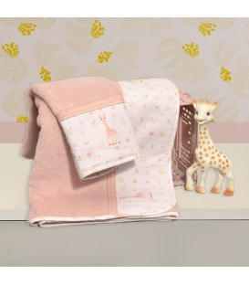 Σετ πετσέτες 2 τεμ 30x50 & 70x120 450 γρμ/τμ Sophie La Girafe σχ 502