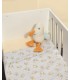 Oliver Baby Σχέδιο 210 Σεντόνια Λίκνου Εμπριμέ 100% βαμβάκι - 2 τεμ 80x100 - Ελληνικής ραφής