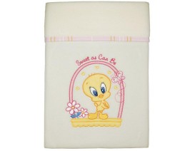 Κουβέρτα Fleece Κούνιας Baby Looney Tunes