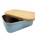 Lunchbox με καπάκι από bamboo 900ml Μπλε