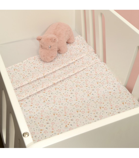 Σεντόνια Λίκνου Σετ 2τ -80x100-100% Βαμβάκι Design 219 Oliver Baby