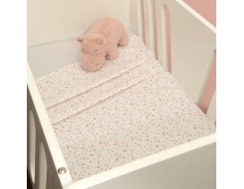 Σεντόνια Λίκνου Σετ 2τ -80x100-100% Βαμβάκι Design 219 Oliver Baby