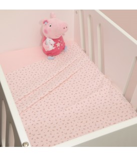 Σεντόνια Λίκνου Σετ 2τ -80x100-100% Βαμβάκι Design 220 Oliver Baby