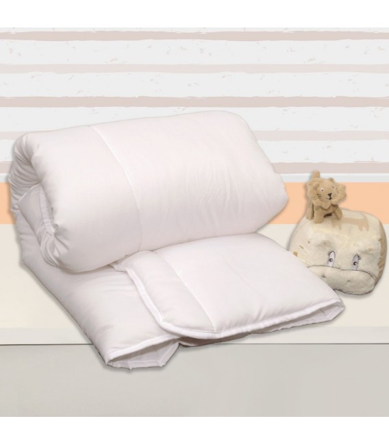 Πάπλωμα κούνιας λευκό Oliver Baby 100x140