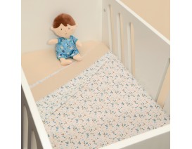 Σεντόνια Λίκνου Σετ 2τ -80x100-100% Βαμβάκι Design 217 Oliver Baby