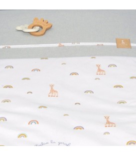 Παπλωματοθήκη με Φερμουάρ 100x140 Design 501 Sophie La Girafe