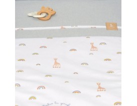 Παπλωματοθήκη με Φερμουάρ 100x140 Design 501 Sophie La Girafe