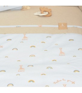 Παπλωματοθήκη με Φερμουάρ 100x140 Design 504 Sophie La Girafe