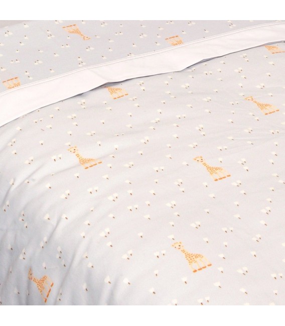 Παπλωματοθήκη με Φερμουάρ 100x140 Design 505 Sophie La Girafe