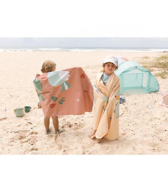 Πετσέτα Θαλάσσης 70x140cm με ύφασμα Microfibra Surf Van Monnëka