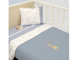 Κουβέρτα Πικέ Αγκαλιάς 75x95 Design 501 Sophie La Girafe