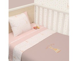 Κουβέρτα Πικέ Αγκαλιάς 75x95 Design 502 Sophie La Giraf