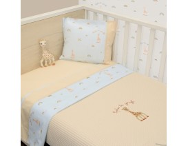 Κουβέρτα Πικέ Αγκαλιάς 75x95 Design 504 Sophie La Girafe