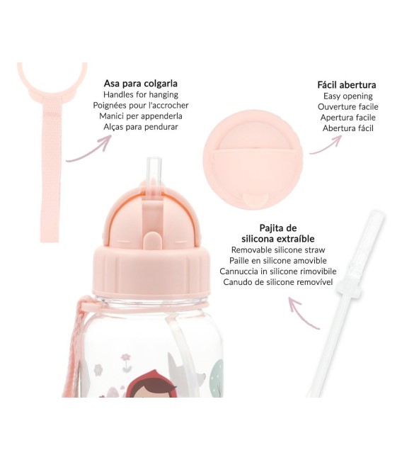 Μπουκάλι tritán 500 ml Little Red - Tutete