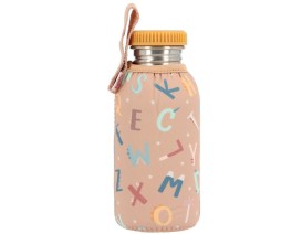 Aνοξείδωτο Μπουκάλι Νερού 500ml Funny Letters - Tutete