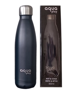 Μπουκάλι Θερμός 500 ml AquaPlay Μαύρο