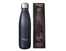 Μπουκάλι Θερμός 500 ml AquaPlay Μαύρο