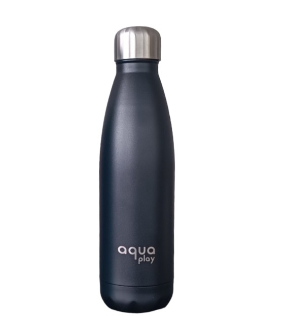 Μπουκάλι Θερμός 500 ml AquaPlay Μαύρο
