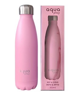 Μπουκάλι Θερμός 500 ml AquaPlay Μαύρο