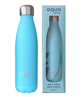 Μπουκάλι Θερμός 500 ml AquaPlay Μαύρο