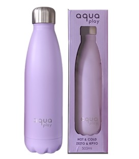 Μπουκάλι Θερμός 500 ml AquaPlay Μαύρο