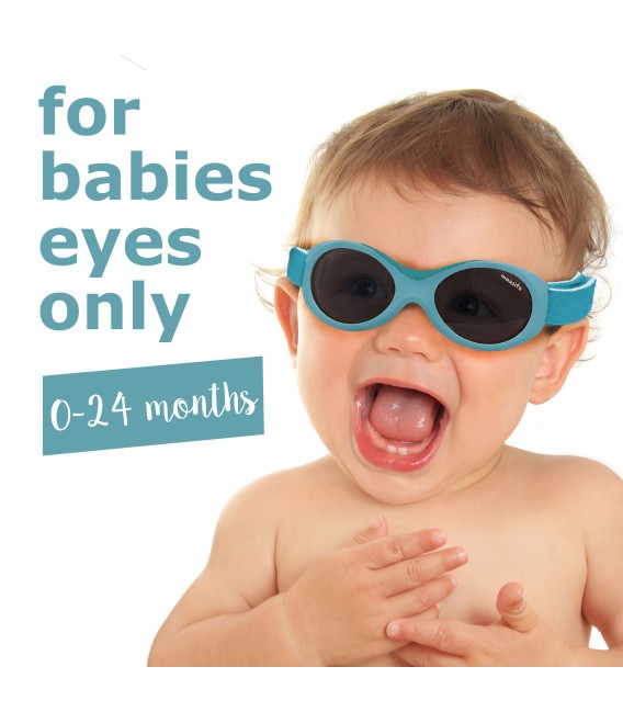 Γυαλιά Ηλίου για Παιδιά 0-18 μηνών Σκούρο Μπλε Baby Surfer Mausito