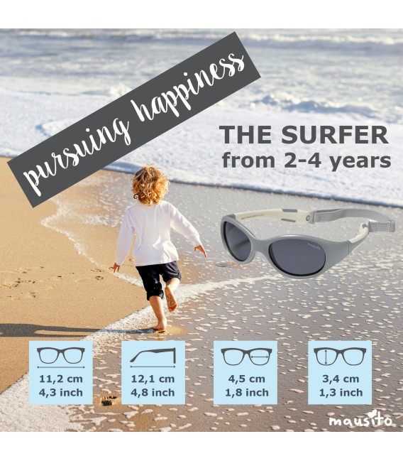 Γυαλιά Ηλίου για Παιδιά 2-4 ετών Σκούρο Μπλε The Surfer Mausito