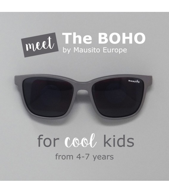 Γυαλιά Ηλίου για Παιδιά 3-6 ετών Ανθρακί The Boho Mausito