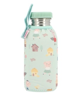 Aνοξείδωτο Δοχείο Νερού 500ml 3 Little Pigs - Tutete