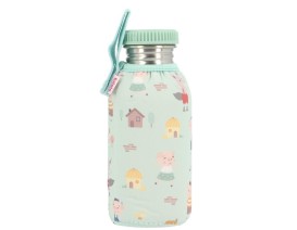 Aνοξείδωτο Μπουκάλι Νερού 500ml 3 Little Pigs - Tutete