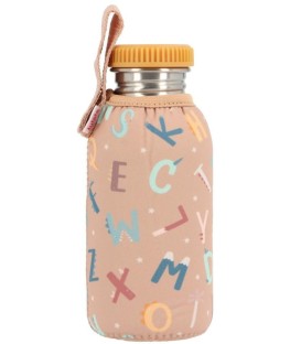 Aνοξείδωτο Δοχείο Νερού 500ml Funny Letters - Tutete