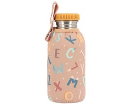 Aνοξείδωτο Μπουκάλι Νερού 500ml Funny Letters - Tutete