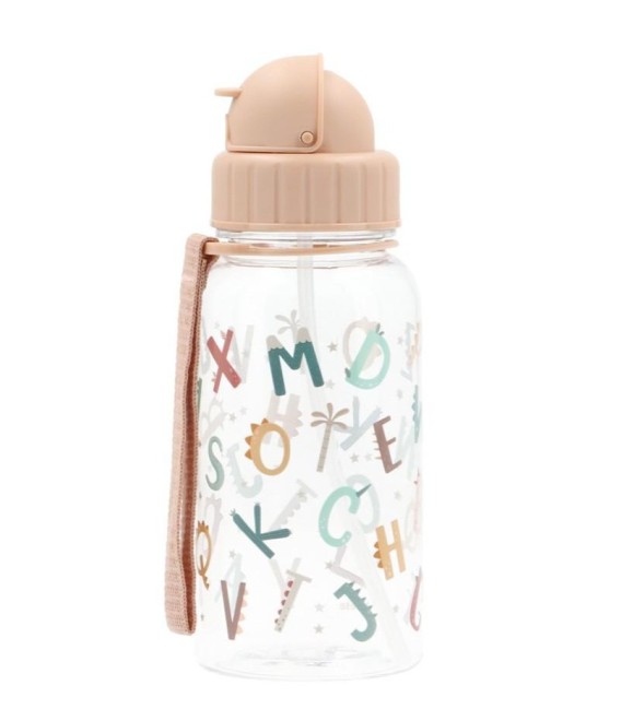 Μπουκάλι tritán 500 ml Funny Letters - Tutete