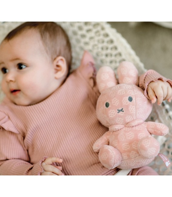 Λούτρινο Aπό Bελουτέ Ύφασμα 20cm Ροζ Miffy