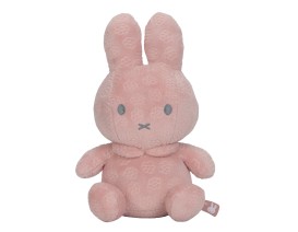 Λούτρινο Aπό Bελουτέ Ύφασμα 20cm Ροζ Miffy Flowers